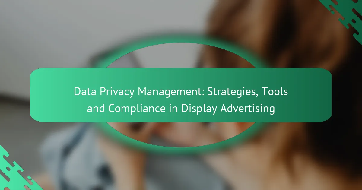 Управление конфиденциальностью данных: стратегии, инструменты и соответствие в дисплейной рекламе