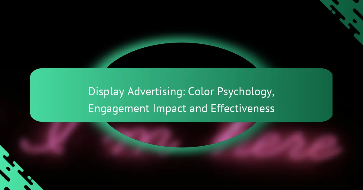 Медийная реклама: психология цвета, влияние на вовлеченность и эффективность