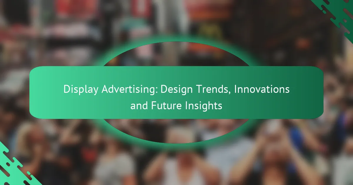 Медийная реклама: тенденции дизайна, инновации и перспективы будущего