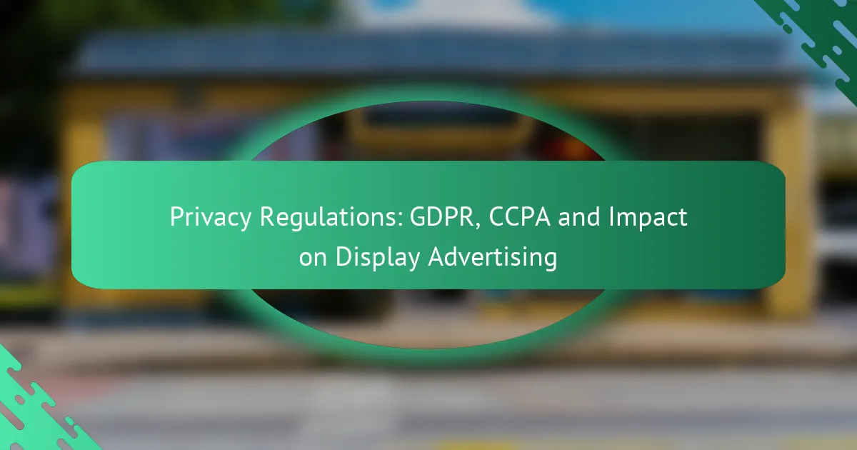 Правила конфиденциальности: GDPR, CCPA и влияние на дисплейную рекламу