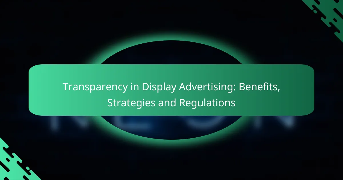 Прозрачность в дисплейной рекламе: преимущества, стратегии и регулирование
